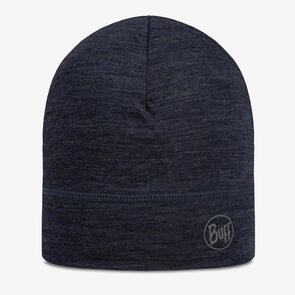 BUFF BEANIE WOOL LW SOLID NIGHT BLUE