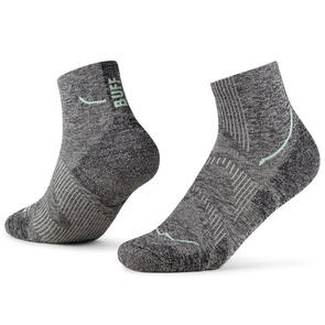 BUFF SOCK DRYFLX QUARTER LIGHT GREY