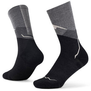 BUFF SOCK LW MERINO WOOL CREW GRAPHITE