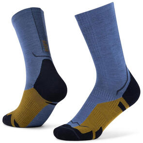 BUFF SOCK LW MERINO WOOL CREW BLUE
