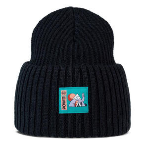 BUFF BEANIE KNITTED POW RUTGER BLACK