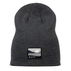 BUFF BEANIE KNITTED LILON LONG HEATHER GREY