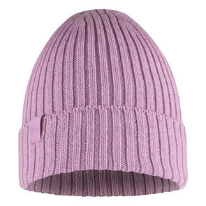 BUFF BEANIE KNITTED NORVAL PANSY