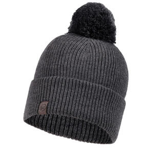 BUFF HAT KNITTED WOOL TIM GREY