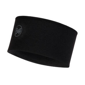 BUFF HEADBAND WOOL WIDE BLACK