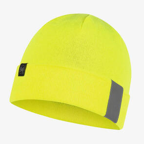 BUFF P HAT KNITTED POLAR REF YELLOW FLUOR