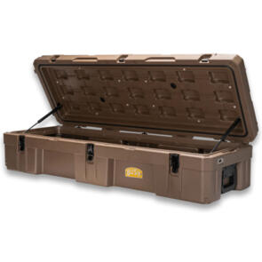 BUSH STORAGE ROOFTOP CRATE 125L BROWN