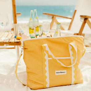 BUSINESS & PLEASURE CO COOLER TOTE BAG - RIVIE MIMOSA