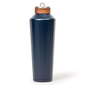 BUSINESS & PLEASURE CO HEMINGWAY DRINKWARE - FLASK - 25OZ/750ML BOATHOUSE NAVY