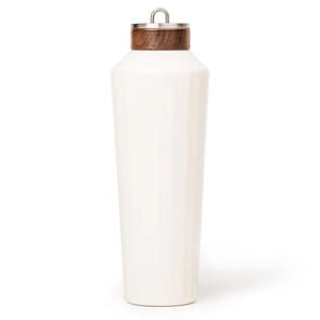 BUSINESS & PLEASURE CO HEMINGWAY DRINKWARE - FLASK - 25OZ/75CL ANTIQUE WHITE