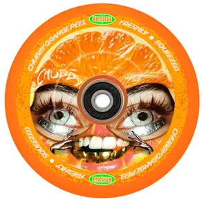 CHUBBY 110MM ORANGE PEEL WHEEL
