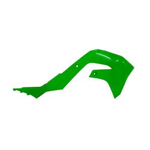 RTECH CVKXFVE0019 KAWASAKI KX RADIATOR SCOOPS (2020-2024) - GREEN