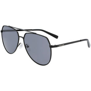 CALVIN KLEIN WHITE SUNGLASSES CK20124S/59/BLACK