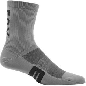 FOX RACING 2026 MTB 6' FLEXAIR MERINO SOCKS GRAPHITE GREY