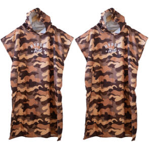 HYPER RIDE TODDLER FIELD CAMO HOODED TOWEL 2 PACK