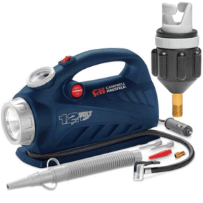 CAMPBELL HAUSFELD INFLATOR 12V WITH LIGHT 150PSI WITH SUP ADAPTOR