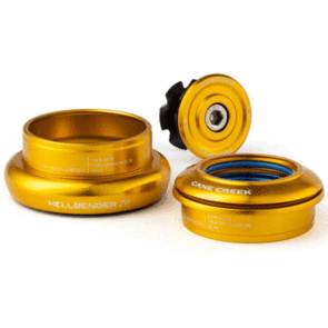 CANE CREEK HELLBENDER 70 IS42/IS52/40 HEADSET COMPLETE GOLD