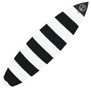 CAPTAIN FIN BOARDSOCK - SHORTBOARD - BLACK WHITE