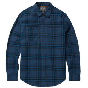 CAPTAIN FIN FIRE PIT L/S WOVEN - DARK NAVY