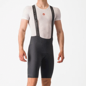 CASTELLI BIBSHORT ESPRESSO DARK GRAY