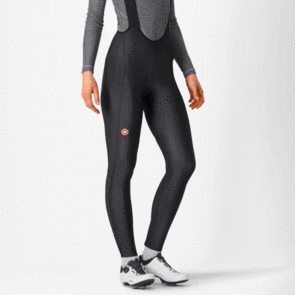 CASTELLI BIBTIGHT ESPRESSO WOMENS DT BLACK