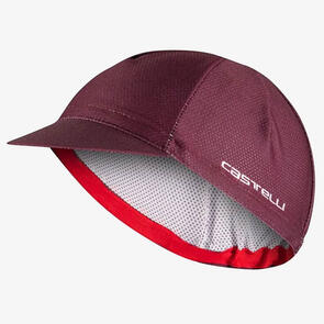 CASTELLI CAP ROSSO CORSA DEEP BORDEAUX UNI