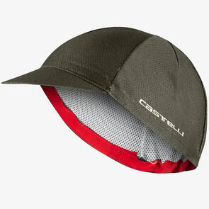 CASTELLI CAP ROSSO CORSA DEEP GREEN UNI