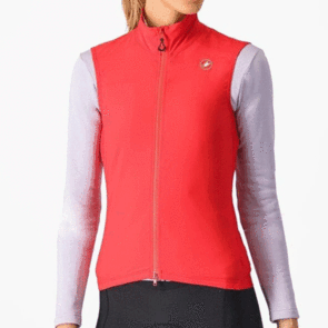 CASTELLI VEST ESPRESSO WOMENS HIBISCUS