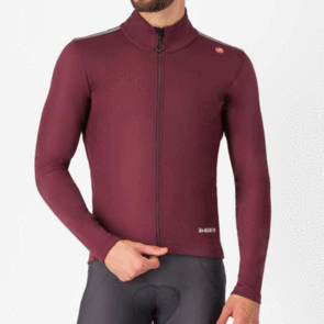 CASTELLI JACKET ESPRESSO AIR JACKET DEEP BORDEAUX