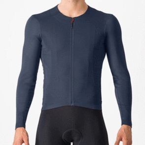 CASTELLI JERSEY FLY LS TWILIGHT BLUE