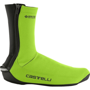 CASTELLI SHOECOVER ESPRESSO ELECTRIC LIME