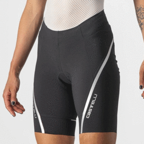 CASTELLI SHORT VELOCISSIMA 3 WOMENS BLACK/SILVER