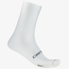 CASTELLI SOCK ESPRESSO 18 WHITE