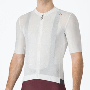 CASTELLI JERSEY ESPRESSO IVORY/DARK GRAY