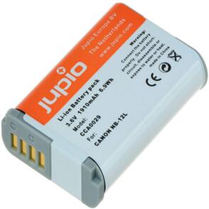 JUPIO CAMERA BATTERY CANON NB-12L 3.6V 1910MAH