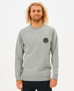 RIP CURL WETSUIT ICON CREW GREY MARLE