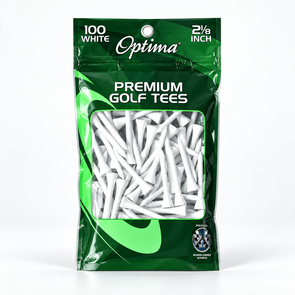 OPTIMA WOOD TEES WHITE 2 1/8" 100 PACK