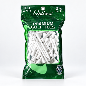 OPTIMA WOOD TEES WHITE 3 1/4" 100 PACK
