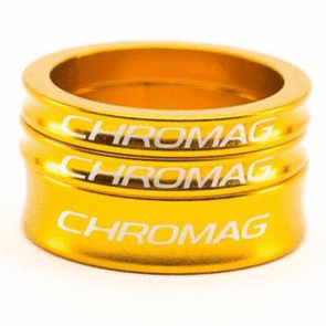 CHROMAG HEADSET 3-PIECE SPACER KIT (GOLD)