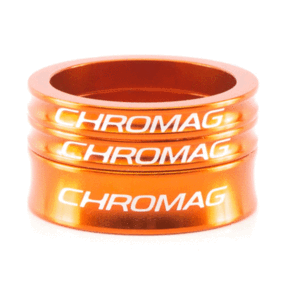 CHROMAG HEADSET SPACERS ORANGE