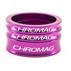 CHROMAG HEADSET SPACERS PURPLE