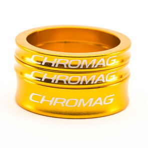 CHROMAG HEADSET SPACERS GOLD