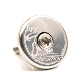 CHROMAG TOP CAP SILVER