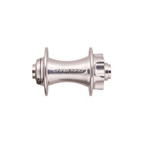 CHRIS KING FRONT BOOST - 110 X 15MM - 28H - 6 BOLT - SILVER