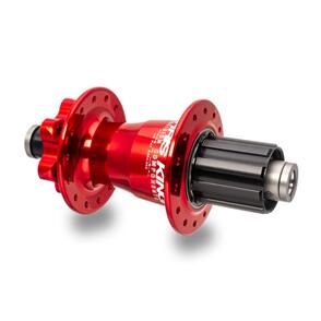 CHRIS KING REAR BOOST - 148 X 12MM - 32H - 6 BOLT - RED - MS