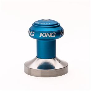 CHRIS KING ESPRESSO TAMPER, 58MM, MATTE TURQUOISE