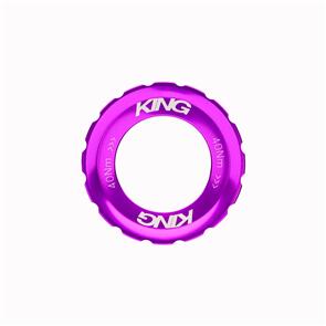 CHRIS KING KING LOCKRING, CENTERLOCK, 3D VIOLET 