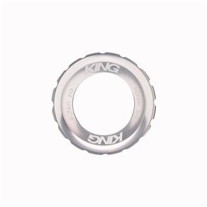 CHRIS KING KING LOCKRING, CENTERLOCK, SILVER 
