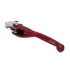 ARC CLUTCH LEVER - ALLOY RED - CRF250 04-25, CRF450 04-20, CR125/250 04-07