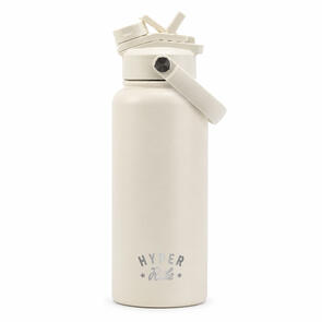 HYPER RIDE CLAY DOUBLE WALL INSULATED WATER BOTTLE WITH DUAL LID